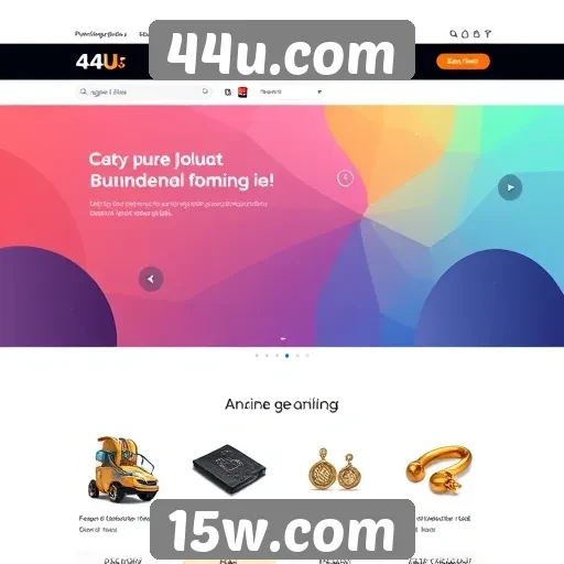 Acessibilidade e usabilidade do site 44u.com